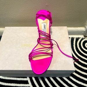 Jimmy Choo - Anita 85 Strappy Heel Sandals